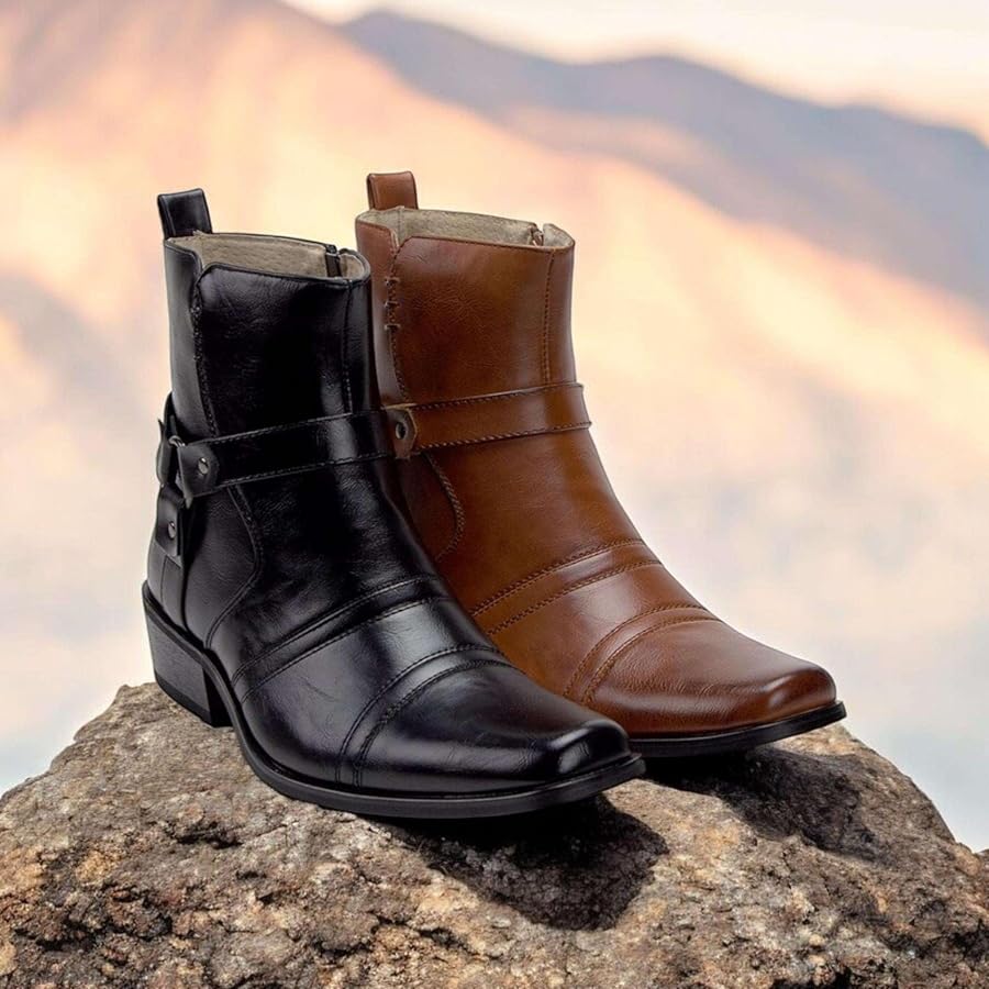 Ameri 新品♡ SEAMLESS LITTLE SQUARE BOOTS♡ Amazon.com | TNXZ Squared Toe Western Boot Mid-Calf Boots